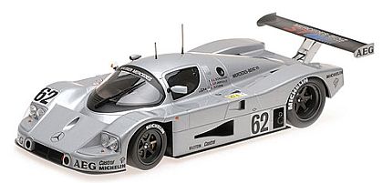 Sauber-Mercedes C9 #62 • Le Mans 1989 • #MC155893562 • www.corvette-plus.ch