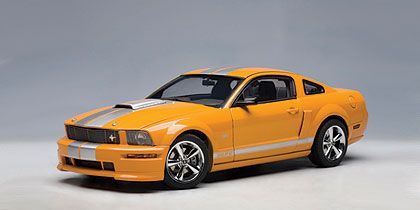 2007 Shelby Mustang GT • Grabber Orange Metallic with silver stripes • #AA73117