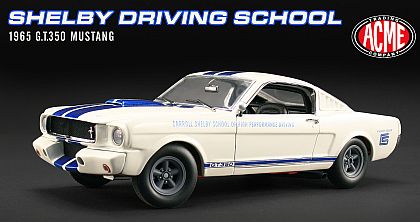 1965 Shelby G.T.350 Mustang • Carroll Shelby School Of High Performance Driving • #A1801803