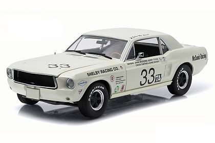 1967 Mustang Shelby Racing #33 • White • #GL12935