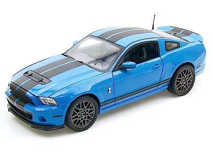 2013 Ford Shelby GT500 • Grabber Blue with Black stripes • #SC390