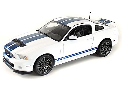 2013 Ford Shelby GT500 • Performance White with Blue stripes • #SC394