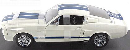 ELEANOR Shelby Mustang G.T.500E - White with Blue stripes - Chase - Item #DC500E08