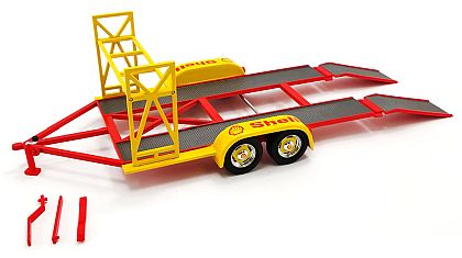 Shell Oil Tandem Axle Car Trailer • #GMP18948 • www.corvette-plus.ch