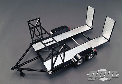 1/18 Tandem Trailer with Tire Rack • black • #GMP18820