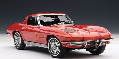 1963 Chevrolet Corvette Sting Ray Sport Coupe • Riverside Red exterior Black interior • #AA71183