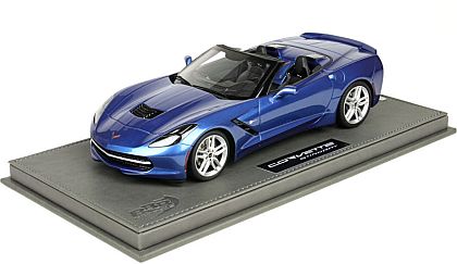 BBR C7 Corvette Stingray Convertible • Laguna Blue • #BBRP1872B