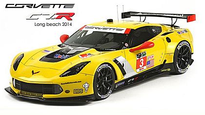 Corvette Z06 C7.R #3 • First Victory Long Beach First Win • #BBRP1896