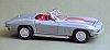 1967 Corvette Sting Ray L88 Convertible • Silver Pearl on Red • #ERTL32221