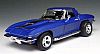 1967 Corvette Sting Ray Convertible with Hardtop • Blue on Black • #ERTL33787