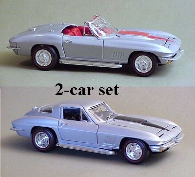 1967 Corvette L88 Sting Ray coupe & convertible item SET#3