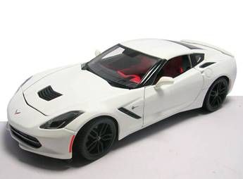 C7 2014 Corvette Stingray Z51 Coupe • Arctic White • #MAI31677WHT