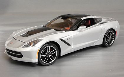 C7 2014 Corvette Stingray Z51 Coupe • Blade Silver • #MAI38132SIL