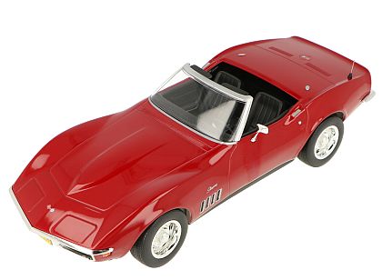 1969 Corvette Stingray Convertible • Monza Red • #NRV189036 • www.corvette-plus.ch