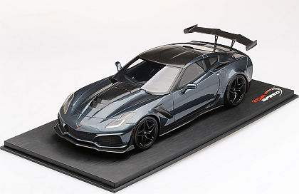 2019 Corvette ZR1 Coupe • Shadow Gray Metallic • #TS-0148 • www.corvette-plus.ch