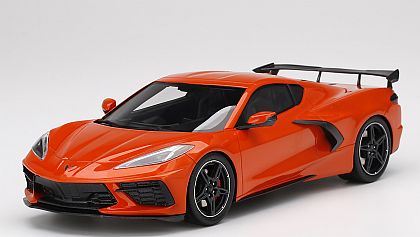 2020 C8 Corvette Stingray Coupe • Sebring Orange • #TS0285 • www.corvette-plus.ch