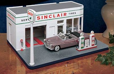 1960s SINCLAIR Gas Station, item #DM0967