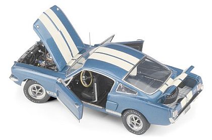 1966 Shelby Mustang G.T.350 • Sapphire Blue with White Stripes • FM-B11F681