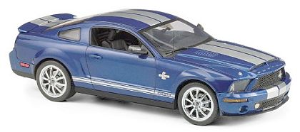 2008 Shelby GT500KR • Vista Blue with Silver stripes • #FMB11F687