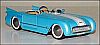 1955 Corvette Dry Lake racer, Pearl Blue, Item #DM1381