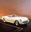 1953 Corvette Roadster, Polo White, Item #FM-B11KC31