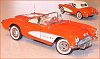 1957 Corvette Convertible, Venetian Red, Item #FM-B11ZB80