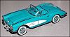 1960 Corvette Convertible, Tasco Turquoise, Item #FM-B11XA11