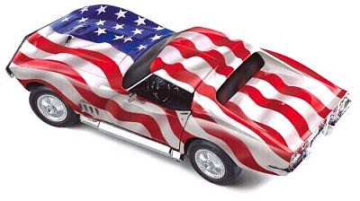 1969 Stars & Stripes Corvette coupe, item #FMb803