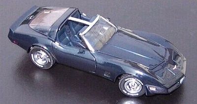 1981 Corvette coupe dark blue metallic item FMe310