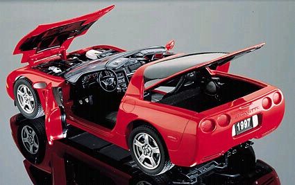 CORVETTE C5 1997...2004 Model Cars 1/24 scale