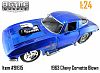 1963 Blown Corvette Sting Ray - Blue - JT-91615BLU