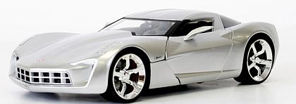 STINGRAY Concept Corvette • Silver Sideswipe • #JT92386SIL