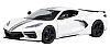 2020 C8 Corvette Stingray Coupe • White, Black stripes • #MM79360WHT • www.corvette-plus.ch