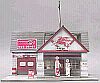 Mobil Gas Station Diorama • Claytown • #CT10501 • www.corvette-plus.ch