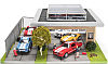 Sally's Restoration Shop • Lighted Mustang Restoration Shop Diorama • #MD279-4032 • www.corvette-plus.ch