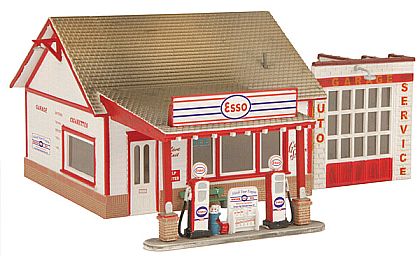 ESSO Country Gas Station - Diorama - #MTH30-90301