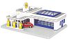 SUNOCO Service Station - Diorama MTH - Item #MTH30-9154