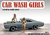 1/43 scale CAR WASH GIRLS Set 1 • American Diorama • #AD38355 • www.corvette-plus.ch