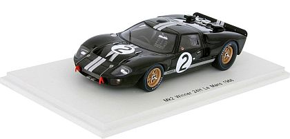 Ford GT40 Mk.II #2 • Overall Winner 1966 Le Mans 24-Hrs. • #S43LM66