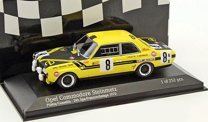 Gulf Opel Commodore #8 • 1970 Spa 24-Hrs. • Opel Racing Team • #MC400704608