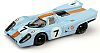 Gulf Porsche 917K #7 • Kinunnen/Rodriguez • 1971 Monza 1000 Km • J.W.Automotive Engineering Ltd. • #R219