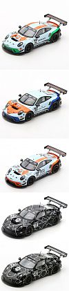 Gulf Porsche 911 GT3 R #12 & #36 & #40 • GPX Racing • Targa Florio Tribute Design • #SP3223456 • www.corvette-plus.ch