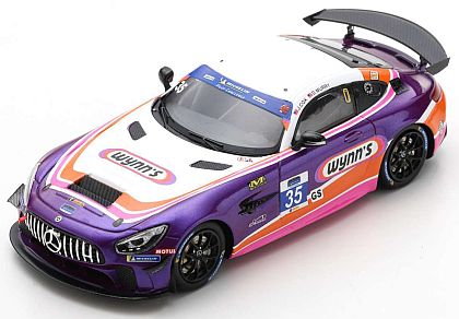 Wynn's Mercedes AMG GT4 #35 • 2019 Winner Watkins Glem MPC • #US138 • www.corvette-plus.ch