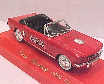 Coca-Cola 1964 Mustang convertible, item #096152