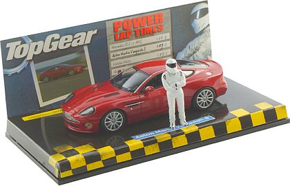 TopGear Aston Martin Vanquish S with Stig figurine • #MC519431372