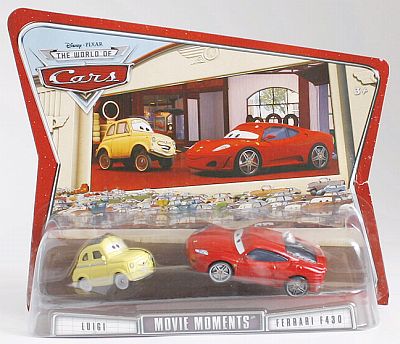 M4938 Luigi & Ferrari F430 Movie Moments, CARS by Disney Pixar