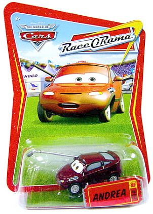 CARS - Andrea with Microphone - #89 - Item #P1650 - Disney Pixar