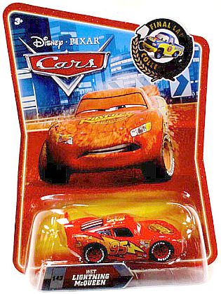 CARS • Wet LIGHTNING McQUEEN #95 • Disney PIXAR • #R4405