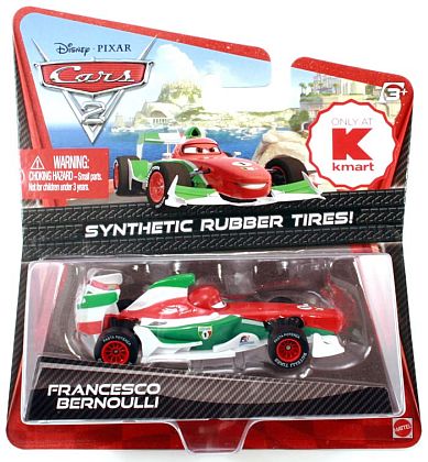 FRANCESCO BERNOULLI • Synthetic Rubber Tires • CARS 2 • #V6243