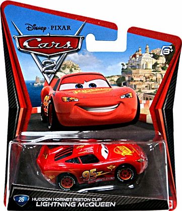 Hudson Hornet Piston Cup LIGHTNING McQUEEN • CARS 2 #26 • #W6681